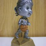 Trophy 053
Basketball Bobblehead, female